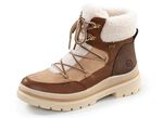 Remonte, gef&uuml;tterte Damen-Boots, Winterschuhe, Weite G, mit Reissverschluss BRAUN-SAND
