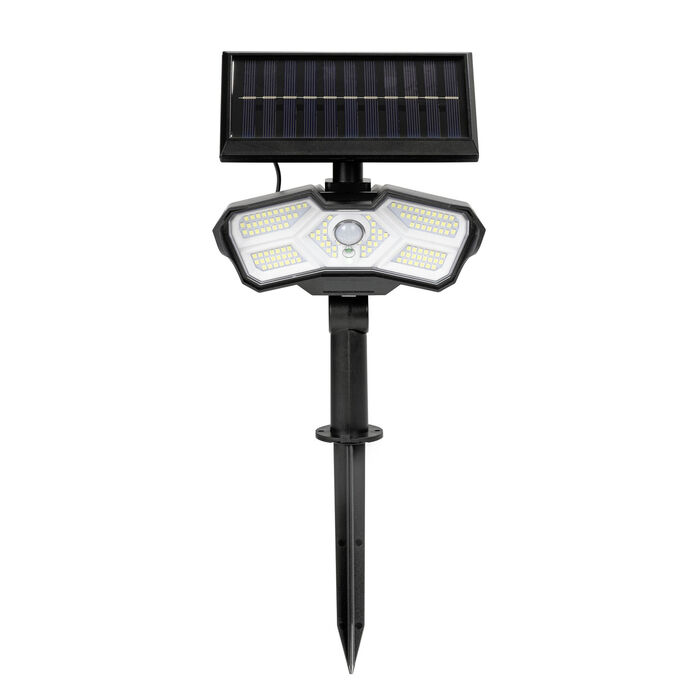 LED-Solarstrahler mit Bewegungsmelder 