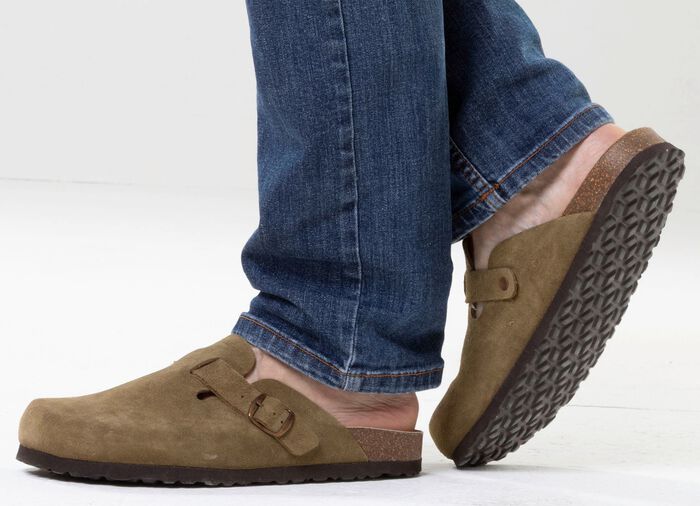 Klassische Herren-Clogs, mit verstellbarer Spange 