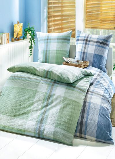 &laquo;biberna&raquo; Bettw&auml;sche-Garnitur aus w&auml;rmendem Biber 