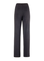 Hose mit edlem Glanz SCHWARZ