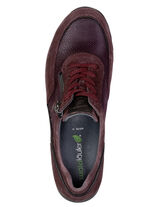 Waldläufer, bequeme Damen-Sneaker, Weite H, mit herausnehmbarem Fussbett BORDEAUX