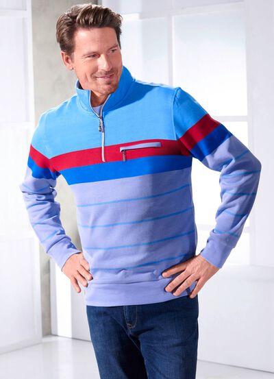 Troyer mit Reissverschluss-Brusttasche 