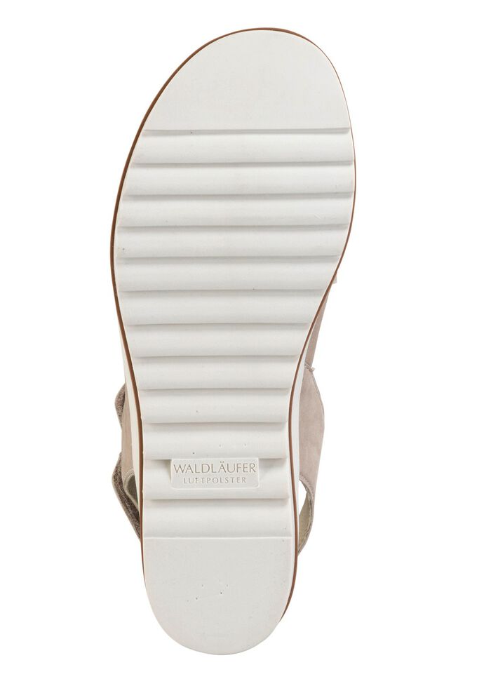 Waldl&auml;ufer, bequeme Damen-Sandalen, Weite H, mit herausnehmbarem Fussbett 