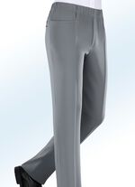 «Klaus Modelle»-Schlupfhose mit Gummibund in 4 Farben  MITTELGRAU