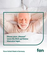 7-Zonen-Tonnentaschenfederkern-Matratzen Fan Medicare Top T 