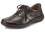 Waldläufer, bequeme Herren-Schnürschuhe, Weite H, mit herausnehmbarem Fussbett DUNKELBRAUN
