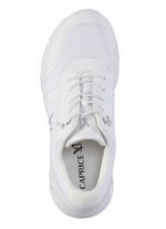 Caprice, sportliche Damen-Sneaker, Weite G, mit herausnehmbarem Fussbett WEISS