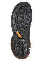 Schn&uuml;r-Booties mit echtem Lammfellfutter 