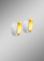 Diamantierte Creolen 