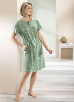 Hauskleid mit Bindeband 
