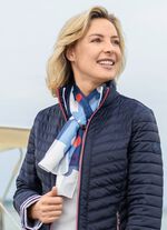 Schal mit Punktedessin 