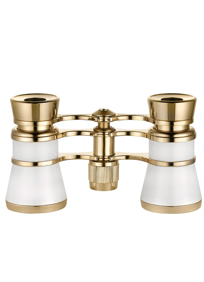 Opernglas mit 3-fach Vergrösserung CREME-GOLD