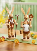 Hasen, 2er-Set, aus Holz 