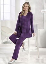 Hinreißendes Twin-Set VIOLETT
