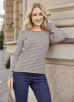 Shirt mit Ringel-Dessin 