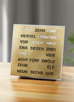 Digitale Tischuhr ohne Zeiger 