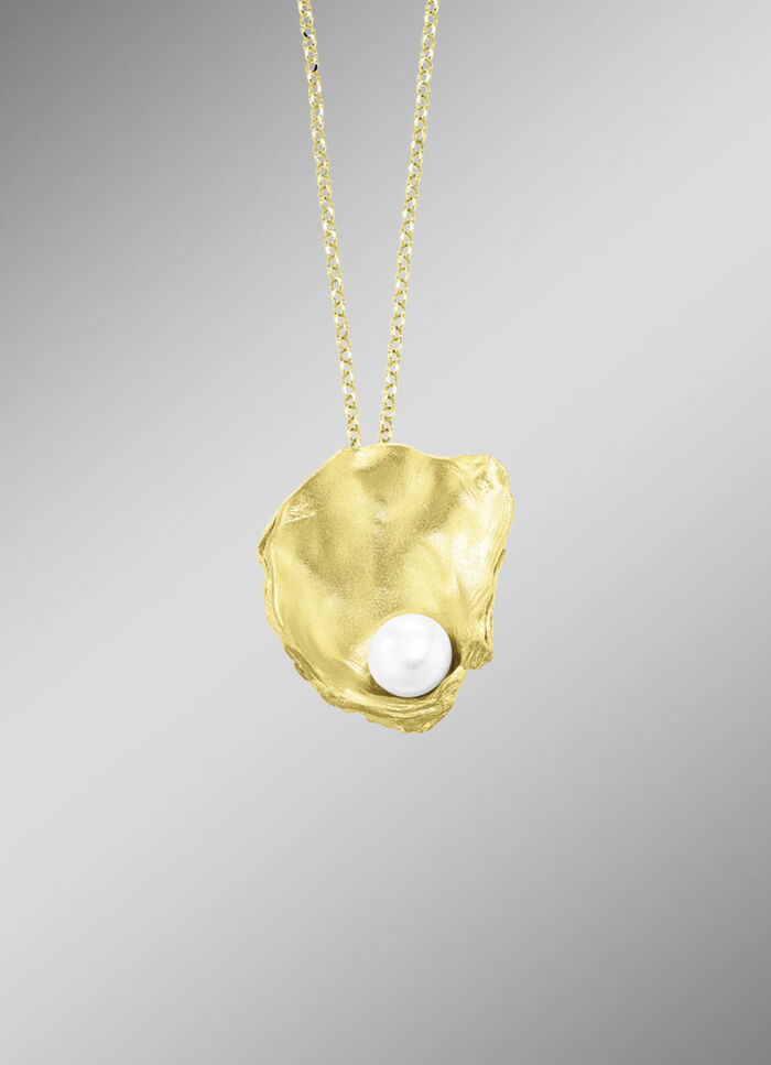 Anhänger mit Süsswasser-Zuchtperle 