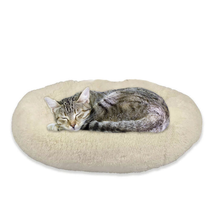Ultraflauschiges Hunde-/Katzenbett aus Premiumpl&uuml;sch 