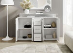Stylisches Highboard WEISS