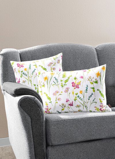 Kissenbez&uuml;ge mit Reissverschluss 