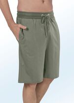 Zweierpack Pyjama- und Freizeithosen, knielang 