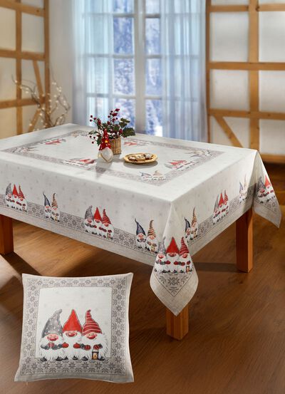 Tisch- und Raumdekoration mit Wichtelmotiven 