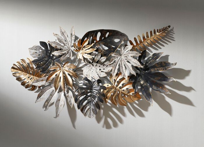 Wanddekoration aus Eisen 