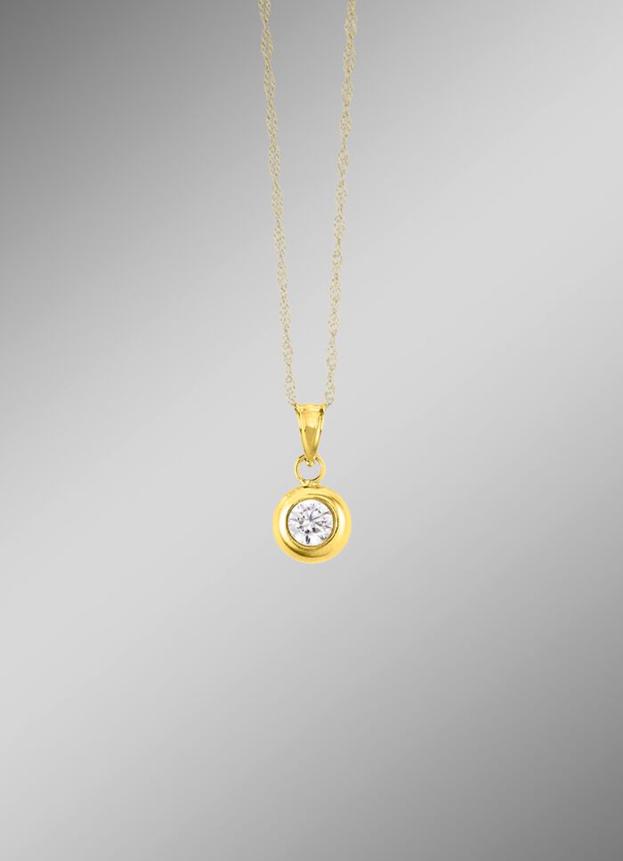 Bezaubernder Anh&auml;nger mit Zirkonia 