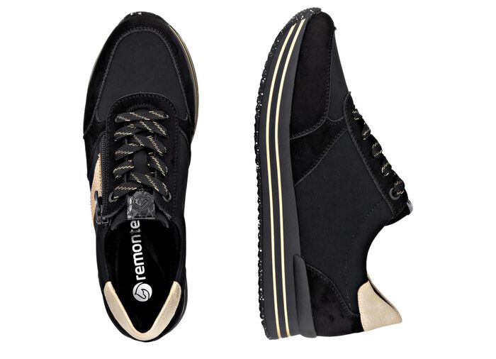 Remonte, trendige Damen-Sneaker, Weite G, mit herausnehmbarem Fussbett 