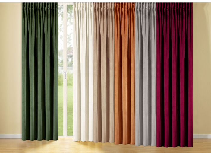 Energiespar-Verdunkelungsschal mit Multifunktionsband BORDEAUX