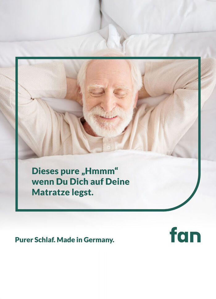 7-Zonen-Kaltschaumkern-Matratze Fan Medicare Top KS 