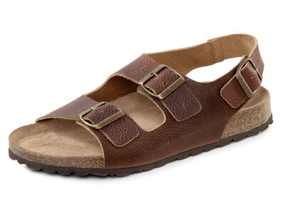 GINO GALANTE, klassische Herren-Sandalen, Weite H, mit verstellbaren Schliessen, , large