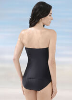 Laurina Tankini mit platziertem Druckdessin und abnehmbaren Trägern, 