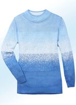 Pullover in Colorblocking BLEU-BLAU