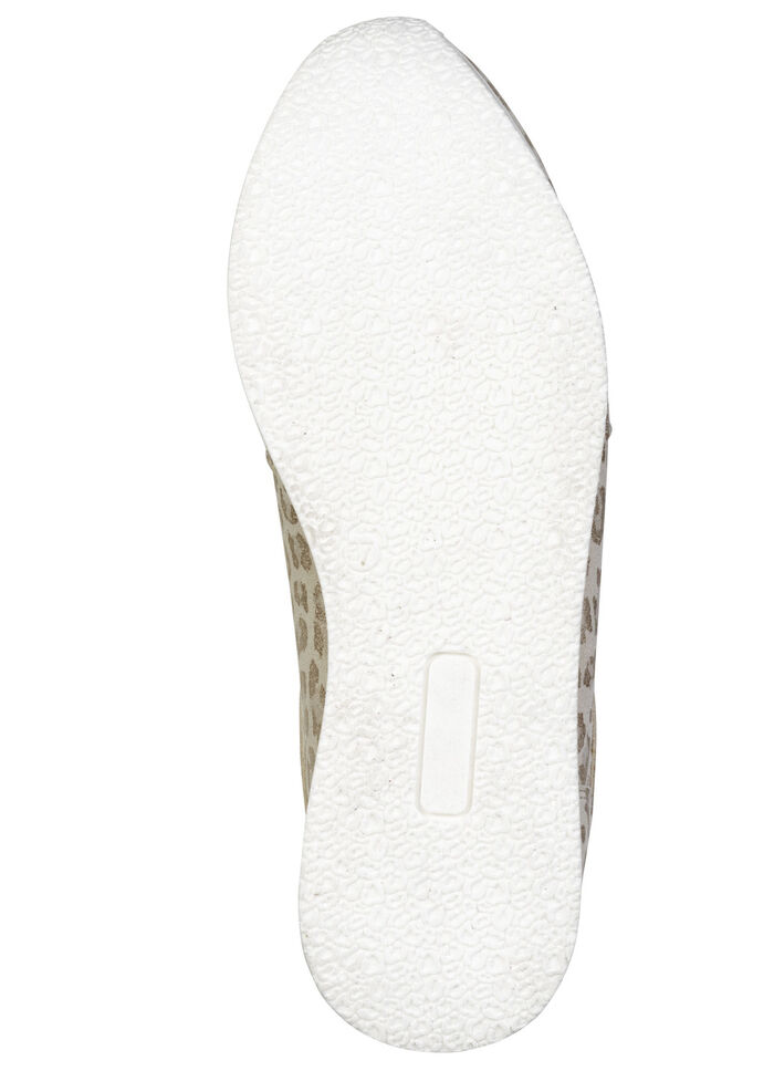 ELENA EDEN, stilvolle Damen-Sneaker, Weite G, mit herausnehmbarem Fussbett CHAMPAGNER