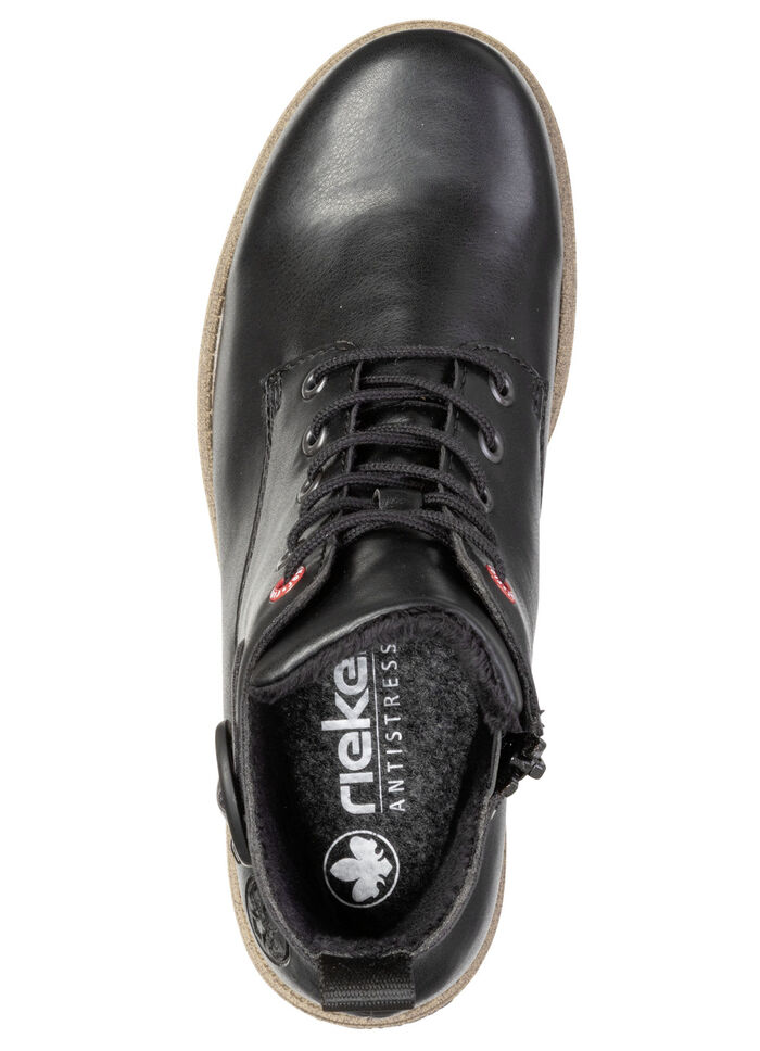 Rieker, klassische Damen-Stiefeletten, mit Reissverschluss SCHWARZ