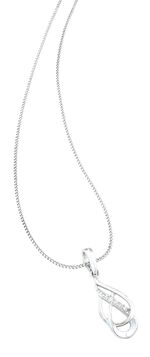 Nostalgischer Anh&auml;nger aus Platin 