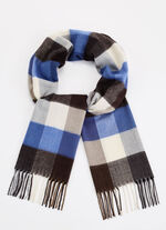 Schal mit Karodessin 