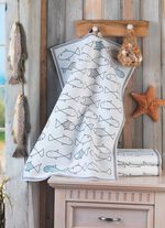 Geschirrt&uuml;cher in Halbleinen, 3er-Set 