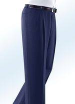 «Klaus Modelle»-Hose mit Dehnbund in 3 Farben INDIGOBLAU