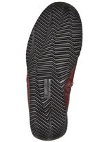 Waldl&auml;ufer, bequeme Damen-Stiefeletten, Weite H, aus Hirschleder BURGUND