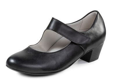 Waldl&auml;ufer, elegante Damen-Pumps, Weite H, mit herausnehmbarem Fussbett 