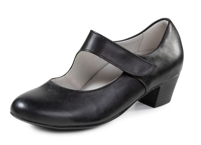 Waldl&auml;ufer, elegante Damen-Pumps, Weite H, mit herausnehmbarem Fussbett 
