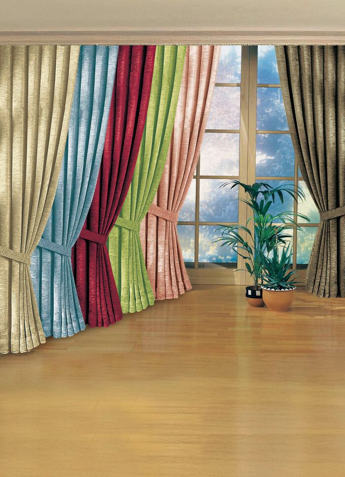 &Uuml;bervorh&auml;nge-Garnitur mit Universalschienenband 