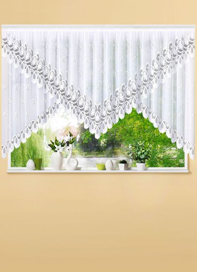 Aussergew&ouml;hnlicher Kuvertvorhang mit Automatikfaltenband 