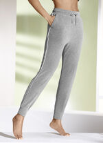 Kuschelige und warme Hose  GRAU MELIERT