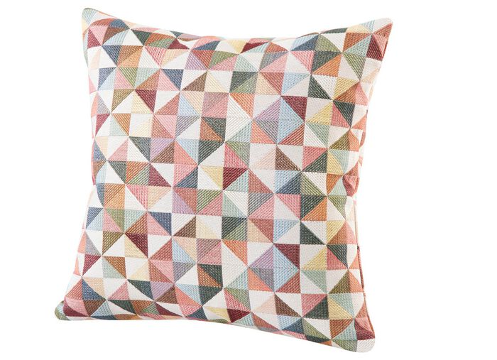 Kissenbezug in Jacquard-Qualit&auml;t BUNT