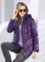 Jacke mit abnehmbarer Kapuze 