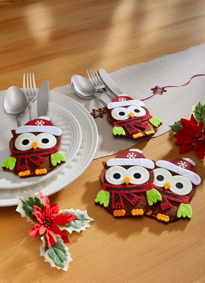 Bestecktaschen, 4er-Set 